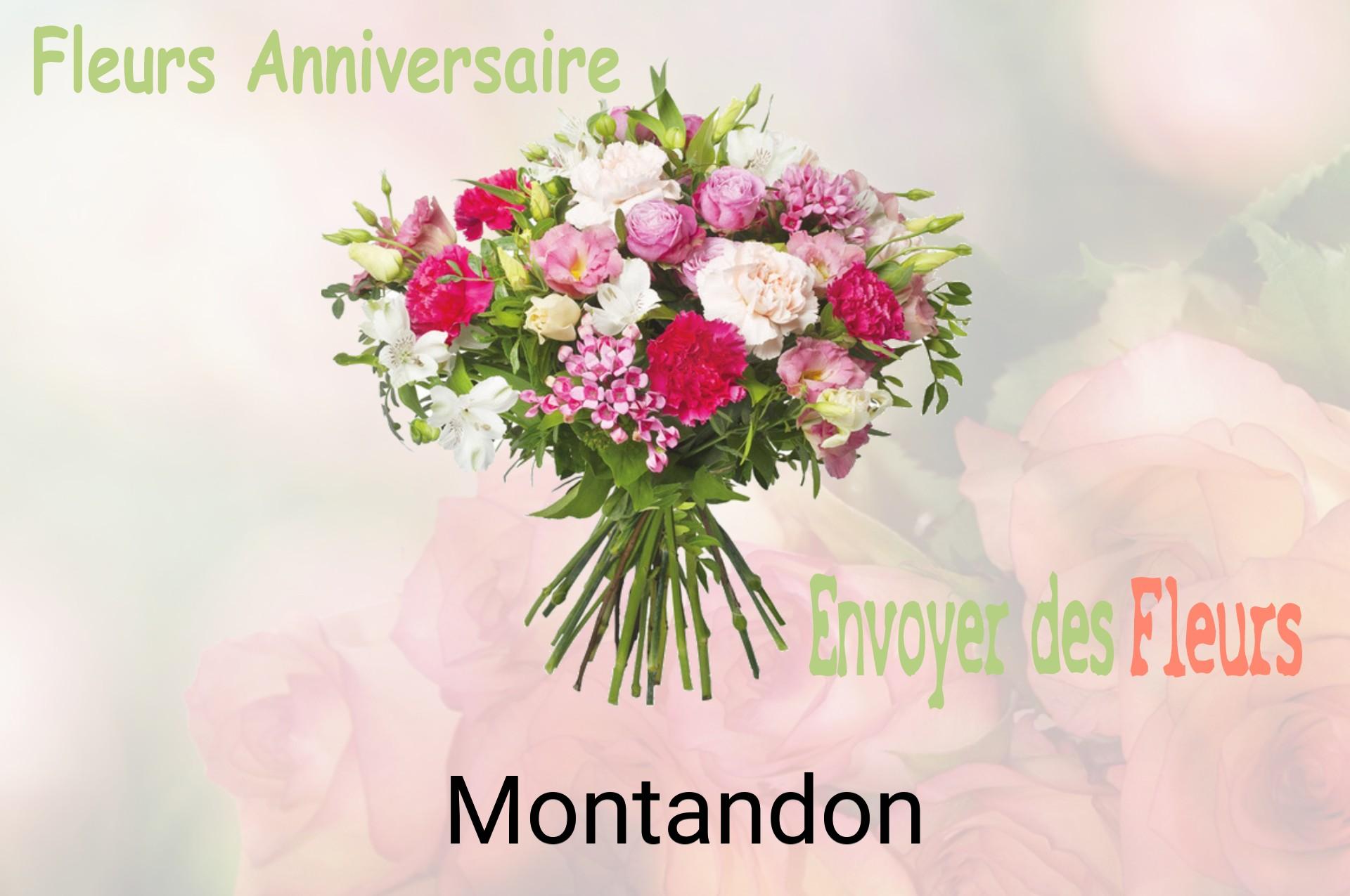 Bouquet de fleurs d’anniversaire livré à Montandon