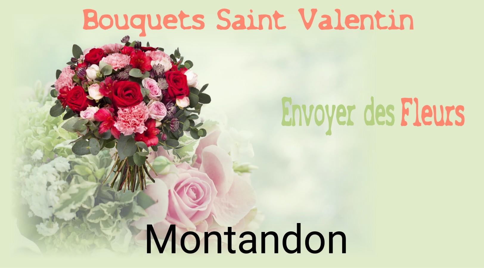 Roses de Saint-Valentin livrées à Montandon